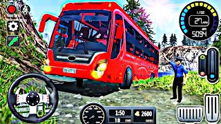 Offroad Coach Bus Driving 2024  Real Uphill Bus Drive 3D Simulator || Unique Games screenshot 4