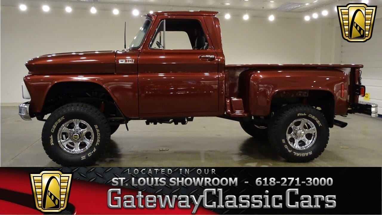 1965 Chevrolet C10 Stock 7017 Gateway Classic Cars St Louis Showroom Youtube