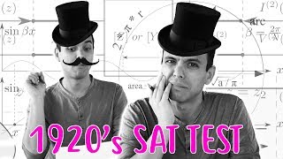 Would You Pass A 1920&#39;s SAT Test?