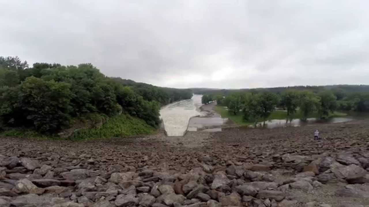 Coralville Dam Outflow YouTube