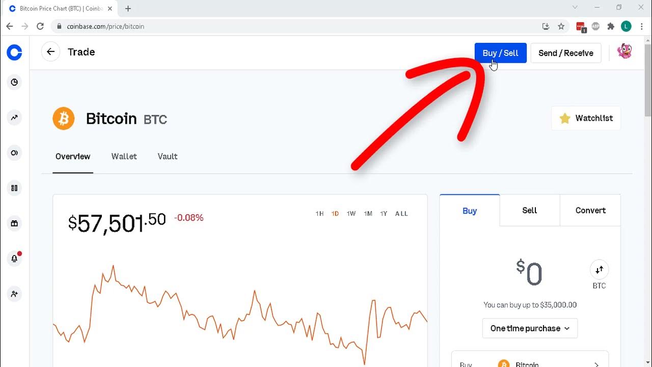 How to Buy Sell Trade & Convert Crypto Bitcoin at CoinBase - Easy