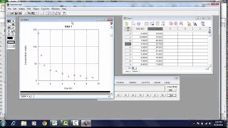 Pelatihan Plot Grafik dengan Kaleidagraph