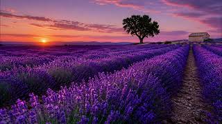 Sun-Kissed Lavender Fields 🌿💜 | Relaxing 4K TV Wallpaper & Ambient Nature Scenery ✨ screenshot 3