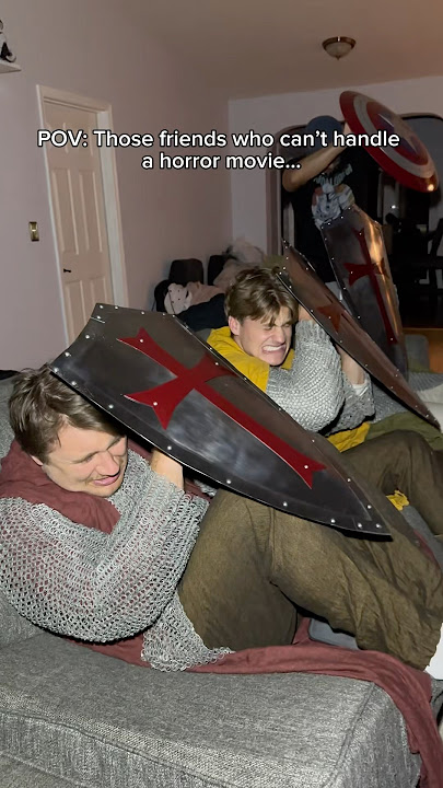 POV: Those friends who can’t watch a horror movie…😂😭 #theboys #viral #shorts #horror