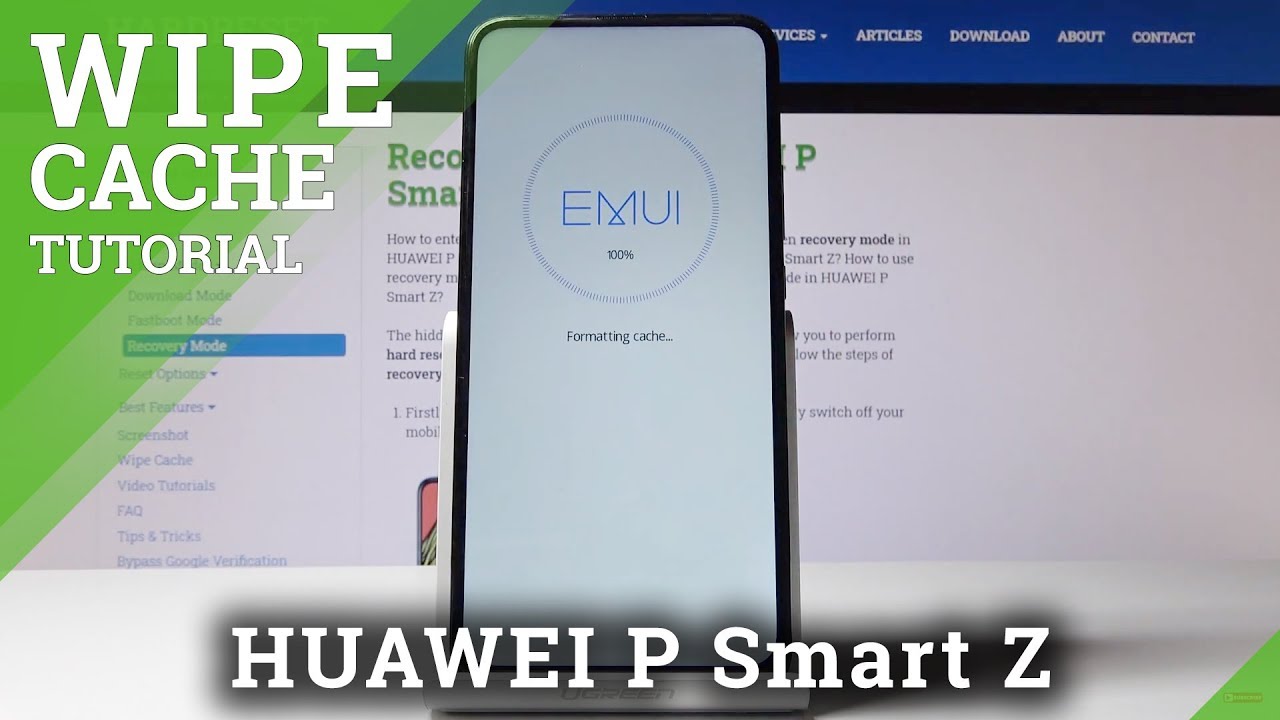 Case - The Huawei P Smart Z with a pop-up camera