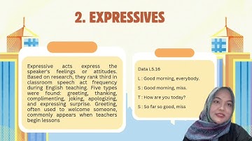 PRAGMATIC SPEECH ACTS IN ENGLISH TEACHING: A PRAGMATIC STUDY