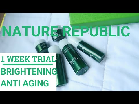 Nature Republic Brightening And Wrinkle Improvement Ginseng Royal Silk - GINSENG ROYAL SILK | FAST RESULT FOR 7 DAYS TRIAL | BRIGHTENING AND WRINKLE IMPROVENT | ANNA TRIES