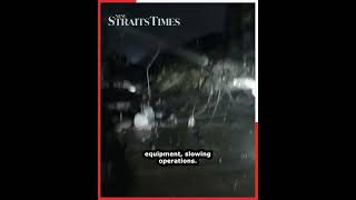 19 feared trapped after collapse at Philippines construction site