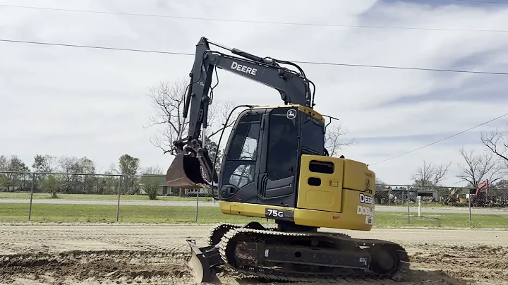 2018 2018 JOHN DEERE 75G EXCAVATOR  For Sale