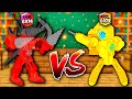 EVOLUTION OF NEW UPGRADED TITAN DRILLMAN vs TITAN CLOCKMAN MONSTER SCHOOL in Minecraft Animation