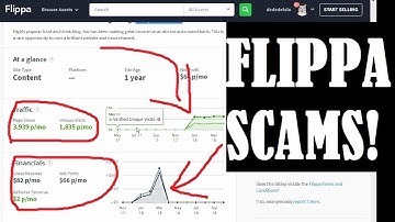 BEWARE! FLIPPA Scams - My FLIPPA Review + Website Appraisal Service!