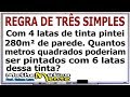 REGRA DE TRÊS SIMPLES - Professor Robson Liers