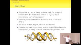 Python in Viral Bioinformatics Research