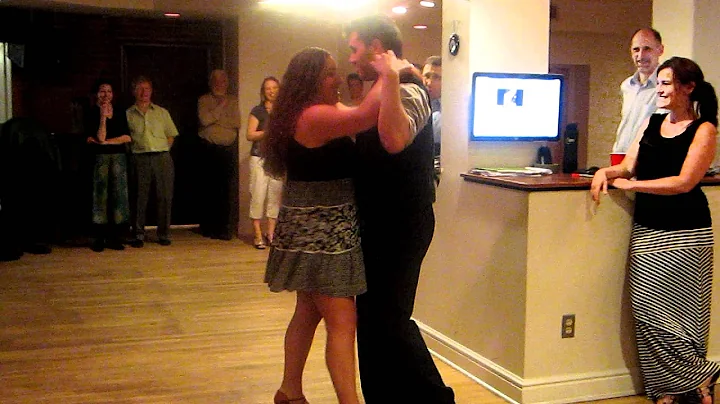 Sara Samuels and Nick Pavlov at SHDA April 20, 201...