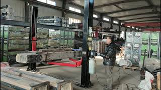 How to use Single-Point Lock Release System 2-post lift 4000KG