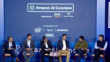 Amazon AI Conclave 2018 - Customer Panel discussion moderated by ET Now
