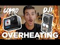 GoPro Hero 10 VS DJI Action 2 - THE ABSURD OVERHEATING RESULTS