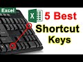 Ms Excel 5 Best Shortcut Keys II Excel 5 best shortcut keys for beginners in Hindi