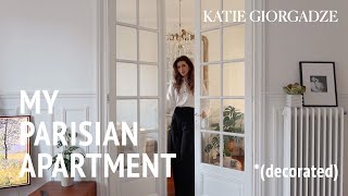 How I decorated my Parisian apartment | House Tour | KATIE GIORGADZE