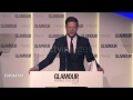 James Norton on winning Man of the Year award at Glamour Women of the Year Awards, June 07, 2016
