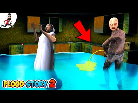 Flood in Granny's house 2 ★ Funny Animation Granny, Grandpa, Ice Scream