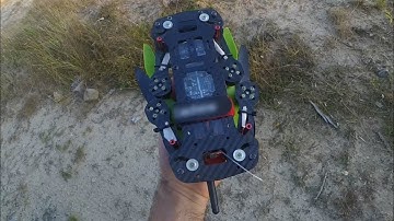 JJRC X1 quadcopter - New Foldable Carbon Fiber body (FPV + Xiaomi Yi)