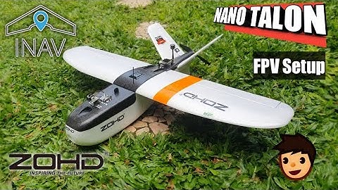 Maiden Flight Nano Talon FPV setup
