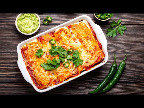 वीडियो: चिकन Enchiladas