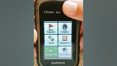 Garmin etrex coordinate entry