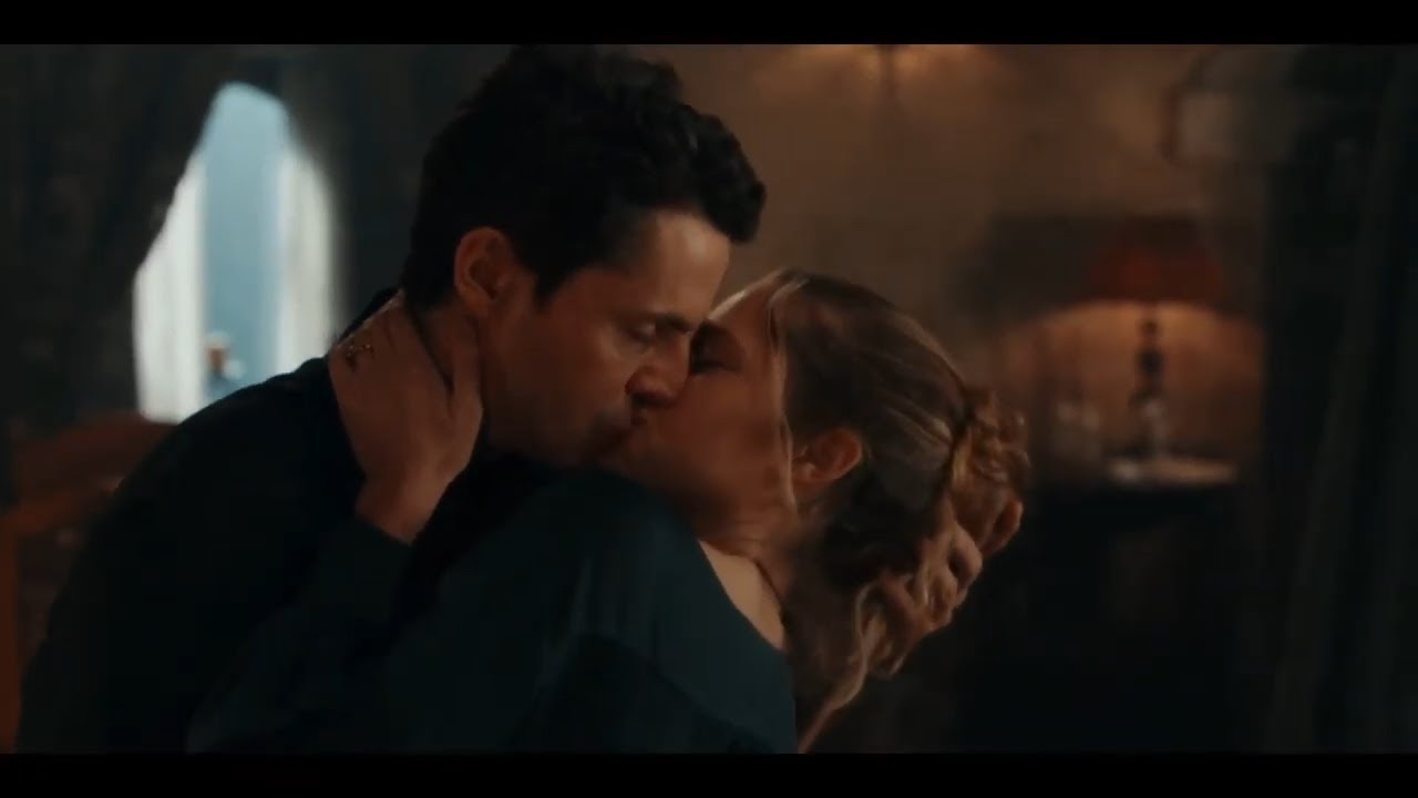A DİSCOVERY OF WİTCHES 3X05   KİSS SCENE — DİANA AND MATTHEW TERESA PALMER AND MATTHEW GOODE 1080P 6