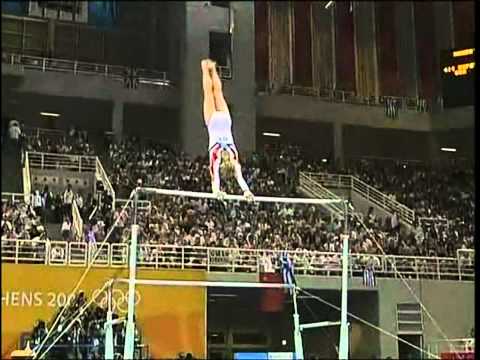 Courtney Kupets - Uneven Bars - 2004 Olympics Event Finals ...