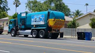 la sanitation 36317  picking up recycle