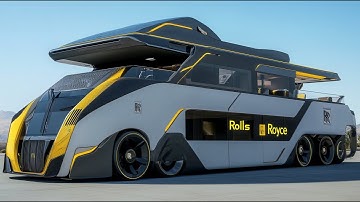Take a Look at the $3M Travel Palace – 2026 Rolls Royce Motorhome