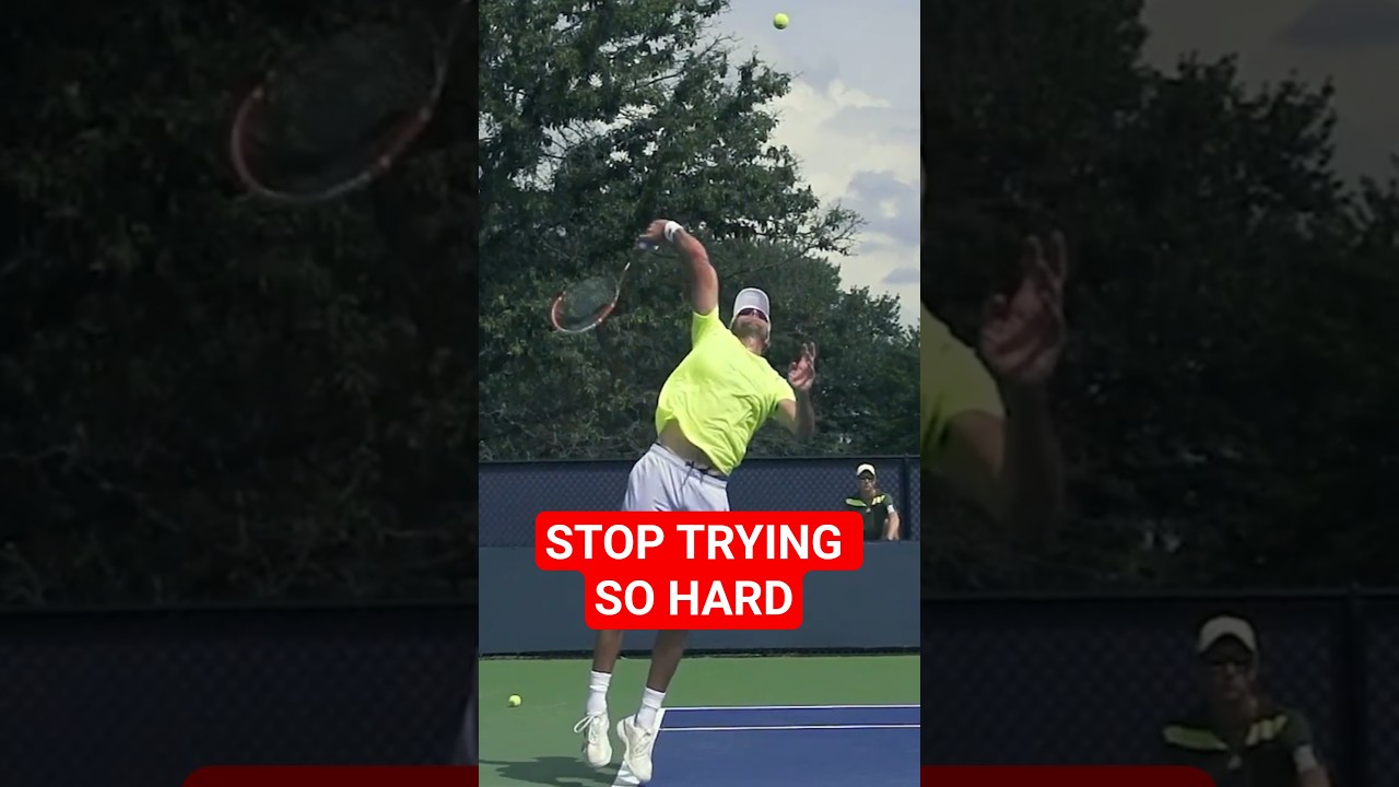 Serve power does NOT come from this: