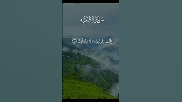 ماتيسر من سورة الشعراء