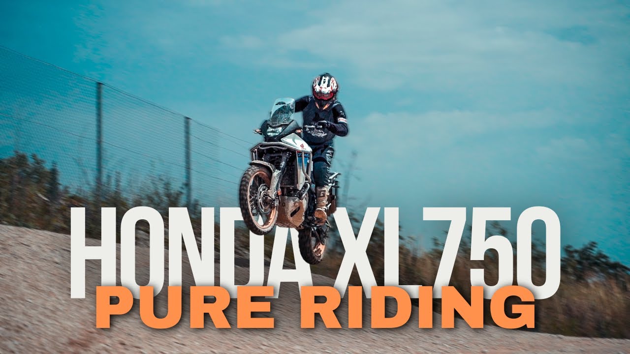 Honda XL750 Transalp | Pure Riding & No Music