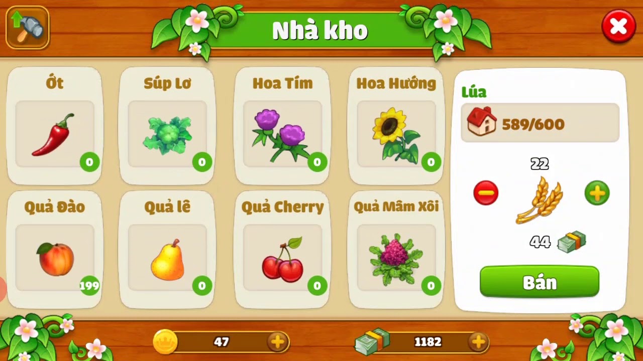 farm harvest  New  Thanh Sang Vlogs | Game Mobile Harvest Farm  -  Thu Thập Năng Lượng, Tăng Công Nhân, Kiếm Tiền Nhanh