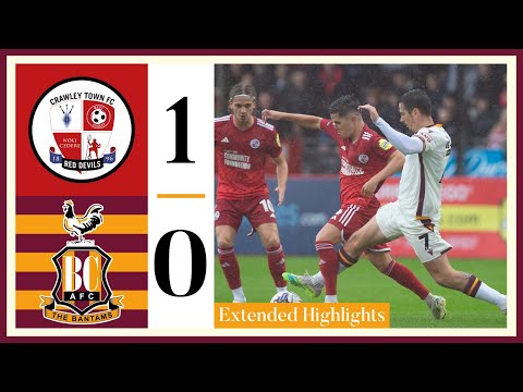 Crawley Town Bradford Goals And Highlights