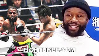 Floyd Mayweather Immediate Reaction After Knocking Out Mikuru Asakura First Words Watching Replay