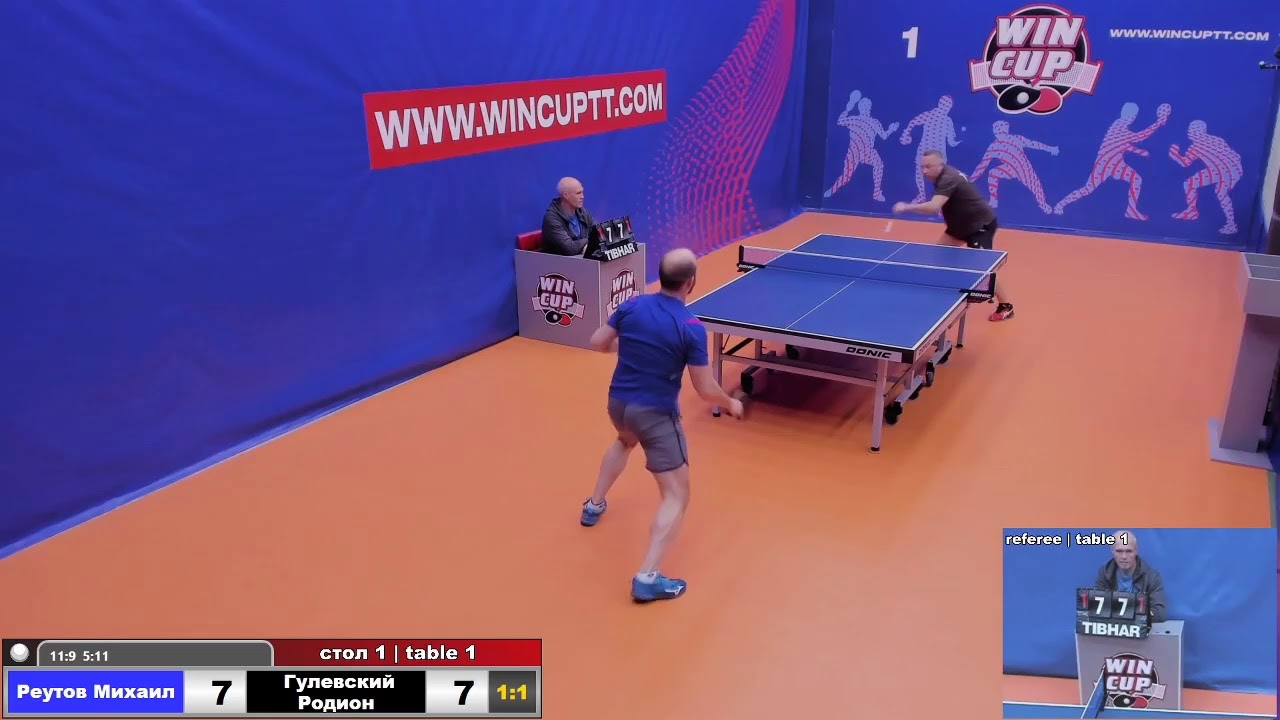 Реутов Михаил 3-1 Гулевский Родион Турнир Восток 4 04.06.20 Прямой эфир ...