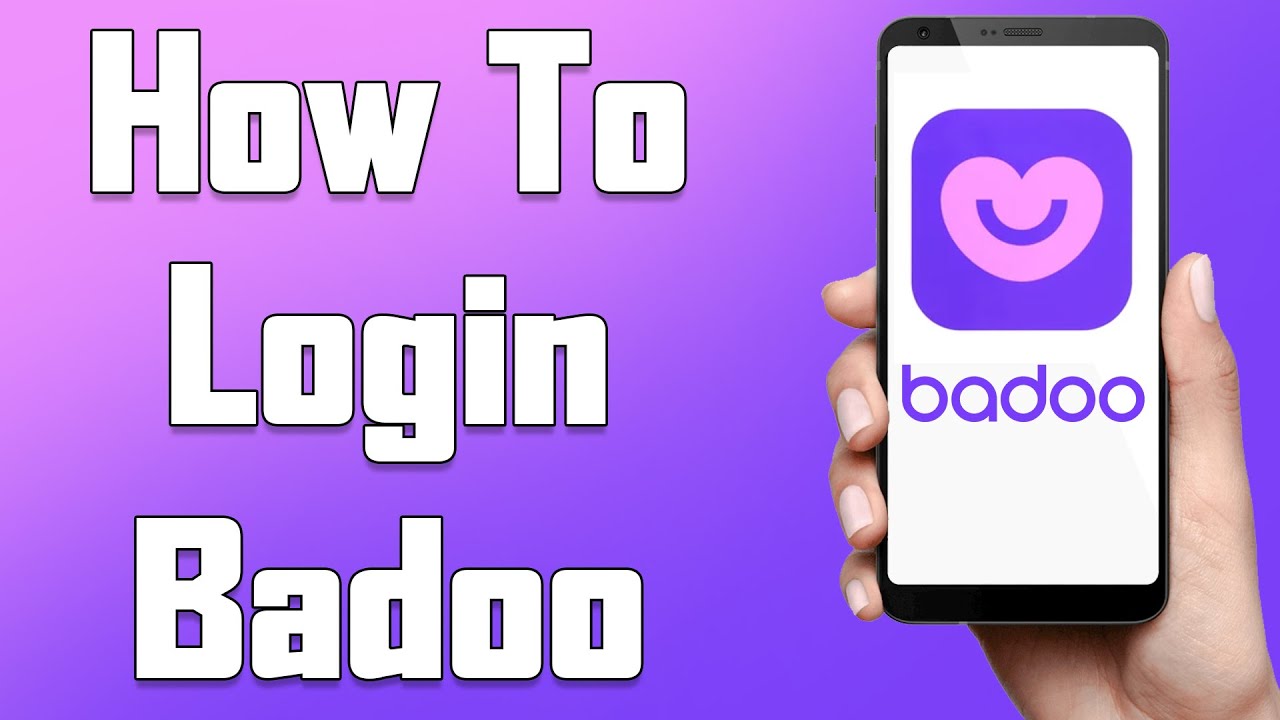 Badoo sign in page