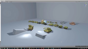 Tanks and Weapon Set with Scripts - Test