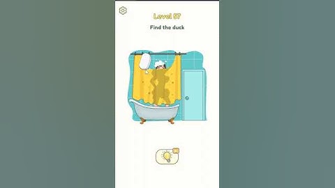 DOP 2 Delete One Part level 57 Find the duck Walkthrough solution DOP 2 level 57