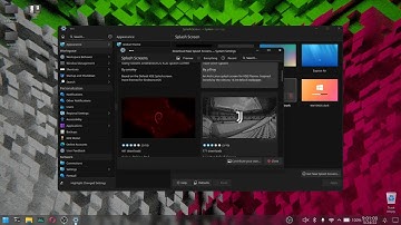 Browsing KDE splash screens until anime