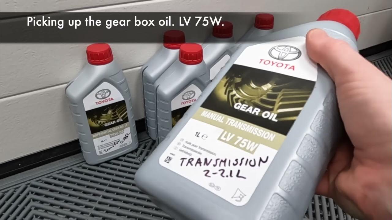 GR Yaris Gearbox Oil Change after 10 000 km YouTube