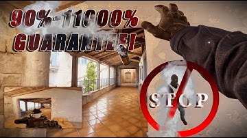 How to control Apartments using Smokes on A-site in Inferno CT site - CS2 Highlights!