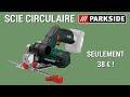 Scie Circulaire Sans Fil Parkside PHKSA 12 B3 - 12V, Lame 85 Mm, Profondeur Coupe 26 Mm - Sans Batterie - 9