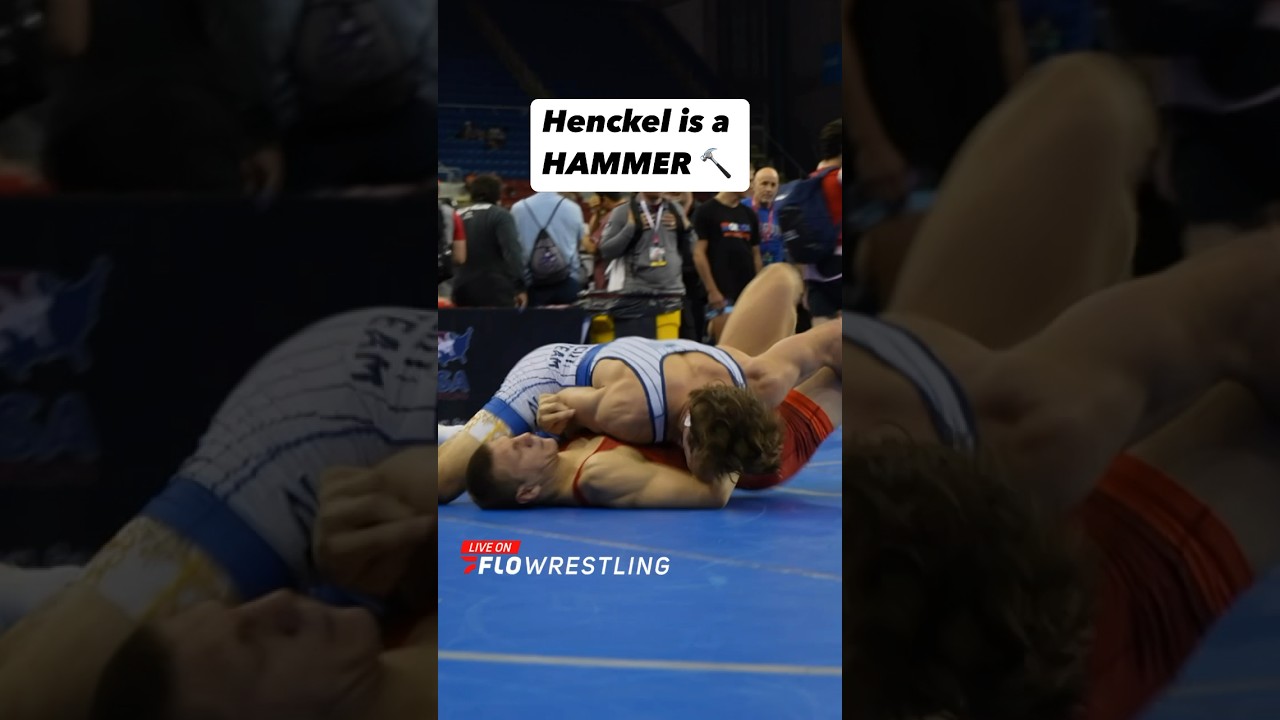 William Henckel is hammering 🔨 through the field so far at 2024 Fargo 🛑