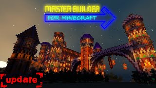 MINECRAFT: How to use Master Builder for Minecraft Pe Tutorial  (Big Update) screenshot 4