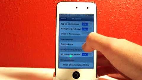 MultiFl0w iPod Touch, iPhone and iPad Tweak! (iOS 4.x)